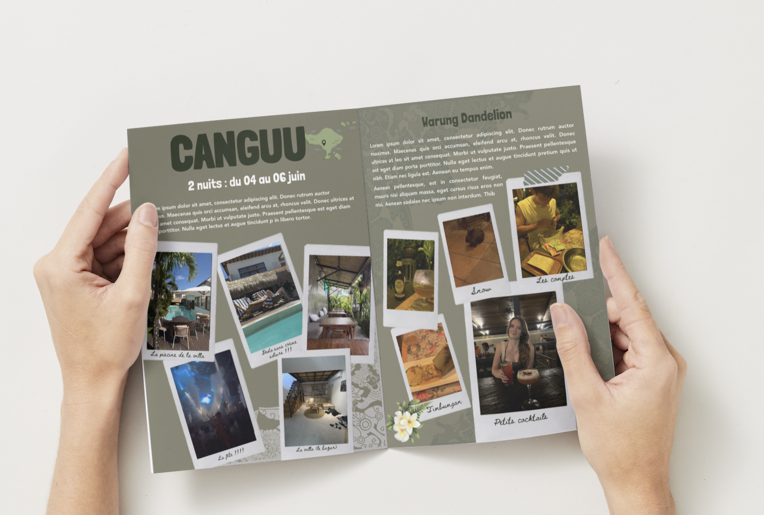 Album Signature - Livre ouvert